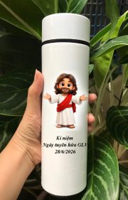 Bình Giữ Nhiệt In Hình Công Giáo.